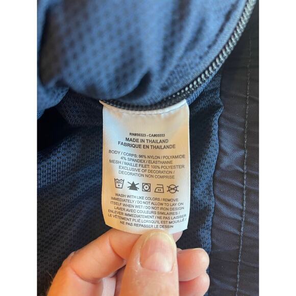 Air Jordan Short Sleeve Pullover Windbreaker Men Large Transition Coach Training - Picture 8 of 11